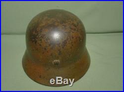 M-40 German helmet. Ww2 air. Size 62. Complete with liner. Camouflage