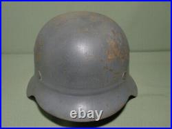 M-42 German helmet. Ww2. Size 64. Complete with liner