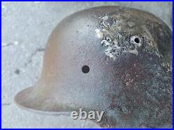 M35 Helmet WWII Original German Stahlhelm Steel WW2 Rare small helmet size 60