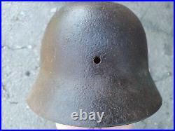 M35 Helmet WWII Original German Stahlhelm Steel WW2 Rare small helmet size 60