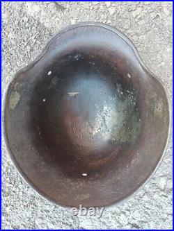 M35 Helmet WWII Original German Stahlhelm Steel WW2 Rare small helmet size 60