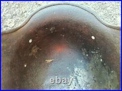 M35 Helmet WWII Original German Stahlhelm Steel WW2 Rare small helmet size 60