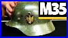 M35-Kriegsmarine-German-Helmet-Rare-Wwii-German-Navy-Distinctive-Golden-Eagle-Decals-Luftwaffe-01-hzaw