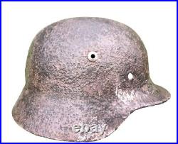 M35 Size 62 Helmet WWII Original German Stahlhelm Steel WW2