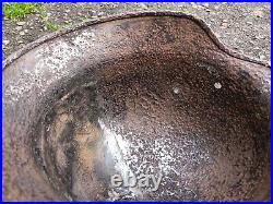 M35 Size 62 Helmet WWII Original German Stahlhelm Steel WW2