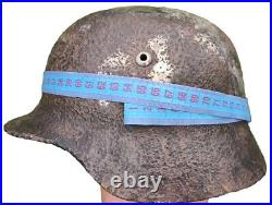 M35 Size 62 Helmet WWII Original German Stahlhelm Steel WW2