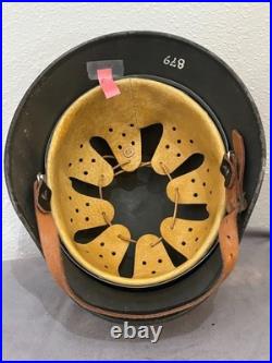 M40-German Helmet, Quist, Original