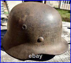 M40 German Helmet WW2 (Rare Size) Minor Damage