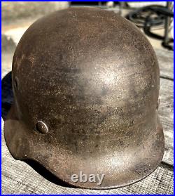 M40 German Helmet WW2 (Rare Size) Minor Damage