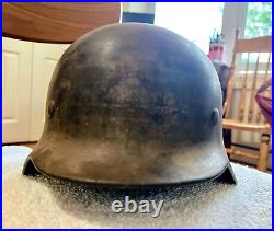 M40 German Helmet WW2 (Rare Size) Minor Damage