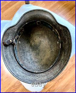 M40 German Helmet WW2 (Rare Size) Minor Damage