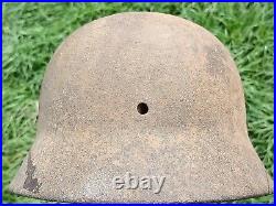 M40 Helmet WW2 Germany Stalhelm Original WWII Size 62