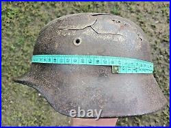 M40 Helmet WW2 WW II Germany Stalhelm size 66