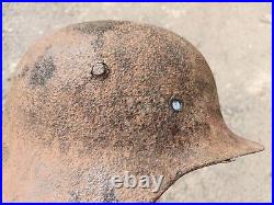 M40 Helmet WWII Original German Stahlhelm Steel WW2 Size 62