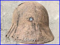 M40 Helmet WWII Original German Stahlhelm Steel WW2 Size 62