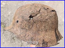 M40 Helmet WWII Original German Stahlhelm Steel WW2 Size 62