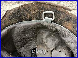 M40 Helmet WWII Original German Stahlhelm Steel WW2 Size 62