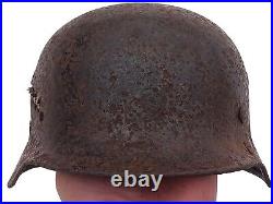M40 Size 66 Helmet WWII Original German Stahlhelm Steel WW2 1941 year