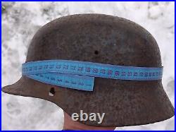 M40 Size 66 Helmet WWII Original German Stahlhelm Steel WW2 1941 year