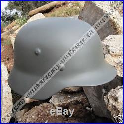 M40 WW2 German Helmet, Large Size Functional & Accurate Replica with Liner