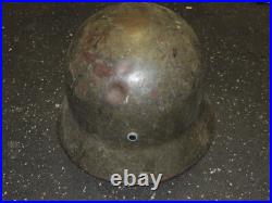 M40 WWII German Helmet Finland Finnish Issue