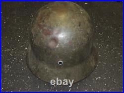 M40 WWII German Helmet Finland Finnish Issue