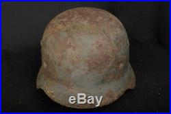 M40 size 66 Original-Authentic WW2 WWII Relic German helmet Wehrmacht