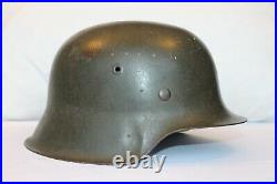 M42 German Helmet Captured Bring Back War Trophy with Liner WWII WW2 World War Two