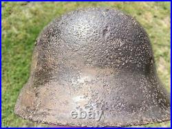 M42 Helmet WWII Original German Stahlhelm Steel WW2 Size 64