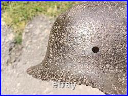 M42 Helmet WWII Original German Stahlhelm Steel WW2 Size 64