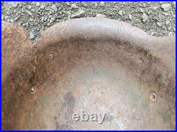 M42 Helmet WWII Original German Stahlhelm Steel WW2 Size 64