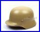 Military-WW2-German-M35-Steel-Motorcycle-Helmet-Army-Field-Helmets-Tan-Colour-01-uma