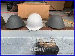 Military helmets german WWII, cold war era US, soviet, east german