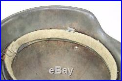 Model'42 Ww2 German Helmet Shell- Size 66 Maker Marked Ckl