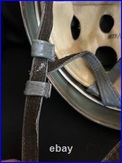 NICE! Reproduction German Paratrooper M38 FJ Camouflage Helmet with Chicken Wire