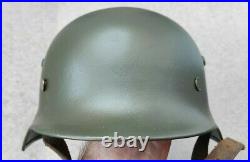 ORIGINAL GERMAN WEHRMACHT Helmet M35 Size 62