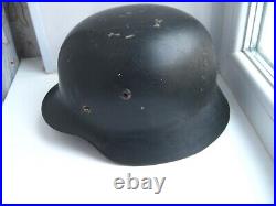 ORIGINAL German WW2 m40 Helmet stamp L16 HS64