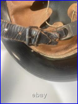 ORIGINAL WW2 ERA M34 GERMAN FIRE-SERVICE STYLE HELMET Sz 56