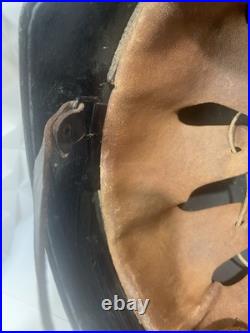 ORIGINAL WW2 ERA M34 GERMAN FIRE-SERVICE STYLE HELMET Sz 56