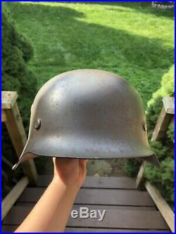 ORIGINAL WW2 GERMAN LUFTWAFFE M42 Helmet