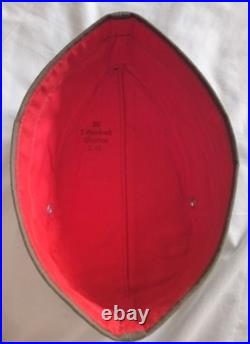 ORIGINAL WW2 German Artillery Tropical overseas cap