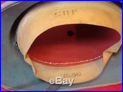 ORIGINAL WWII 1942 GERMAN TROPICAL PITH HELMET (for AFRICA CORP)