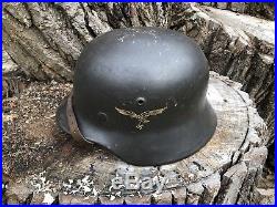 ORIGINAL WWII German M35 Luftwaffe Helmet