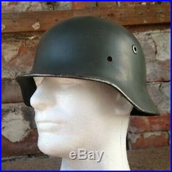 ORIGINAL WWII German Stahlhelm M40 Helmet WW2 Marked Size 66