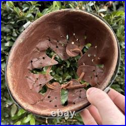 ORIGINAL WWII WW2 German M40 M42 Helmet Liner Size 64 Shell Norwegian Reissue