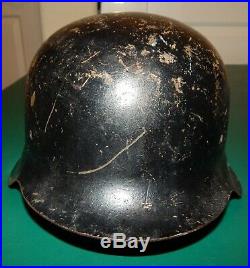 Old Ww2 German Helmet Et64