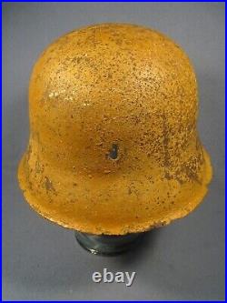 Orginal German WW2 M-42 Africa Corps Helmet Relic Shell