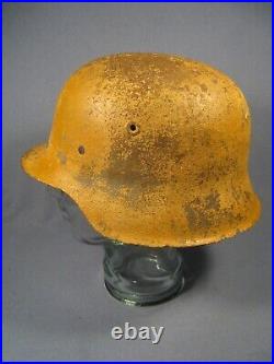 Orginal German WW2 M-42 Africa Corps Helmet Relic Shell