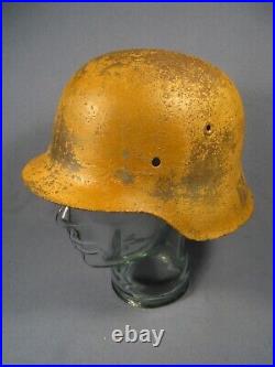 Orginal German WW2 M-42 Africa Corps Helmet Relic Shell