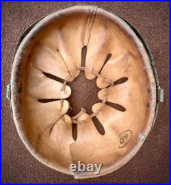 Original 1940 Dated German Helmet Liner/Norwegian Used/Rare Size 60 For 68 Shell